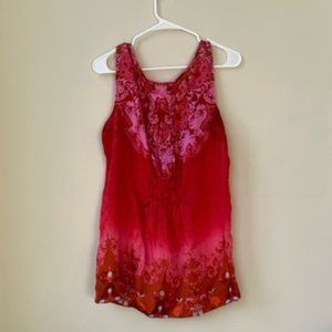 Cabi #672 True Love Silk Medium Tunic Top